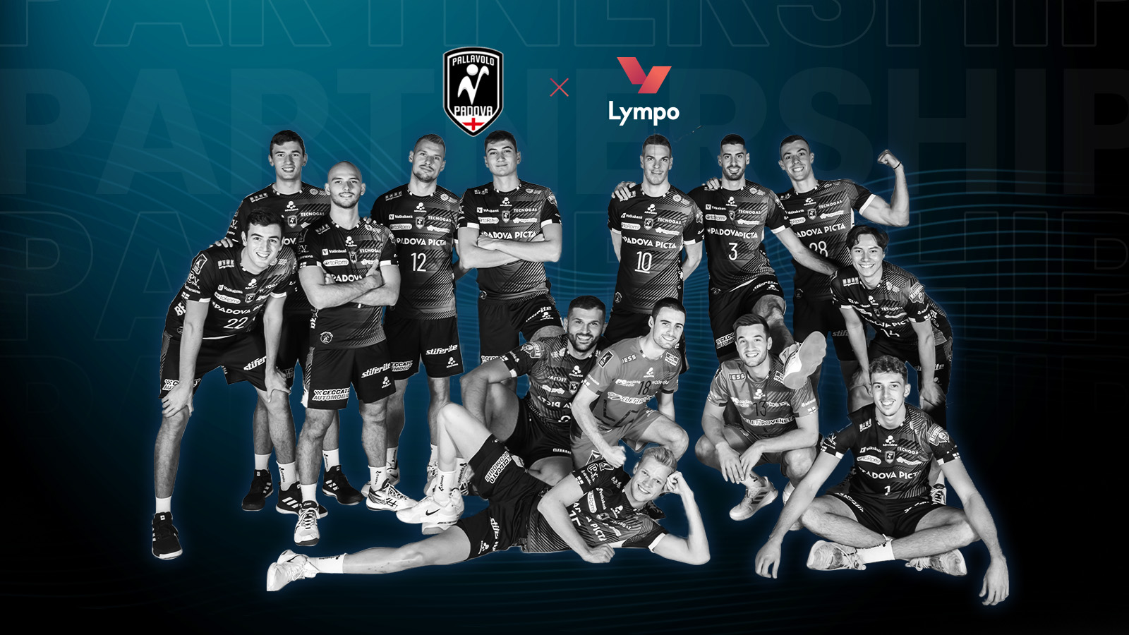 Lympo Partners Up with Pallavolo Padova: A Volleyball Team with A History of Resilience and Success